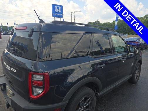 Alto Blue Metallic Tinted Clearcoat 2022 Ford Bronco Sport Big Bend