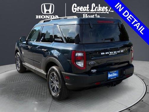 Alto Blue Metallic Tinted Clearcoat 2022 Ford Bronco Sport Big Bend