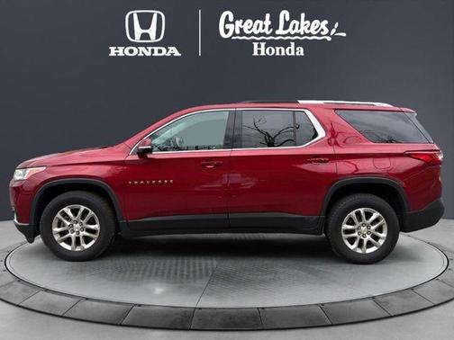 Cajun Red Tintcoat 2018 Chevrolet Traverse LT Cloth