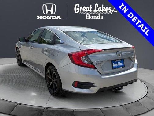 Lunar Silver Metallic 2020 Honda Civic Sport