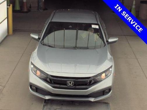 Lunar Silver Metallic 2020 Honda Civic Sport