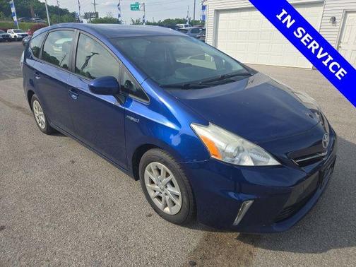 Blue Ribbon Metallic 2012 Toyota Prius v Three