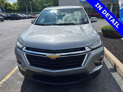 Sterling Gray Metallic 2023 Chevrolet Traverse LS