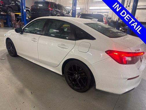 Platinum White Pearl 2024 Honda Civic Sport