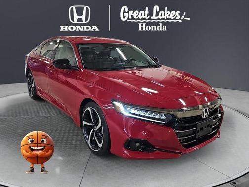 San Marino Red 2021 Honda Accord Sport SE 1.5T