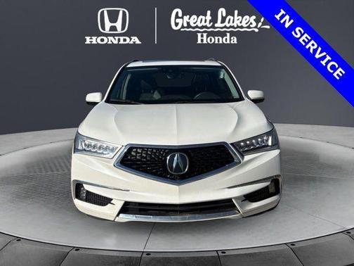 Platinum White Pearl 2020 Acura MDX 3.5L