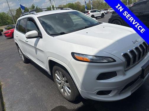 Bright White Clearcoat 2018 Jeep Cherokee Overland