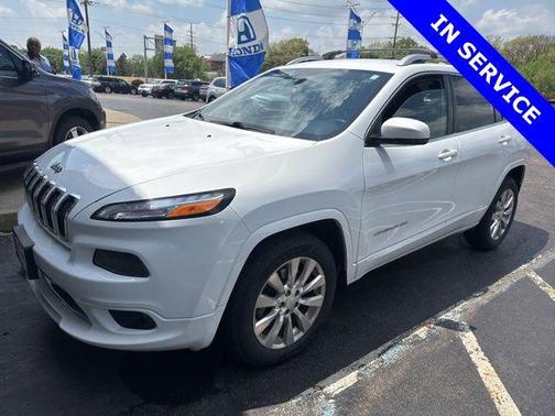 Bright White Clearcoat 2018 Jeep Cherokee Overland
