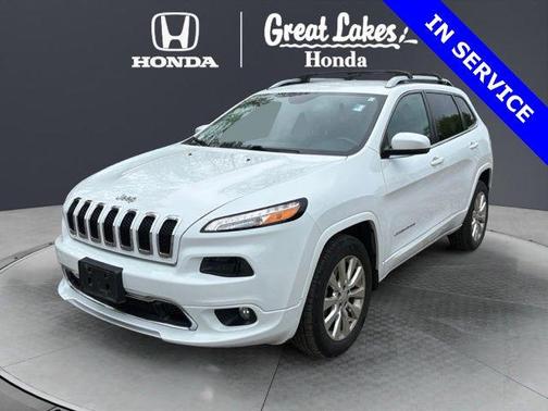 Bright White Clearcoat 2018 Jeep Cherokee Overland