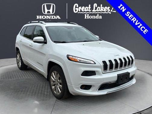 Bright White Clearcoat 2018 Jeep Cherokee Overland
