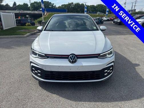 Opal White Pearl 2024 Volkswagen Golf GTI 2.0T S DSG