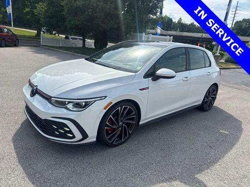 Opal White Pearl 2024 Volkswagen Golf GTI 2.0T S DSG