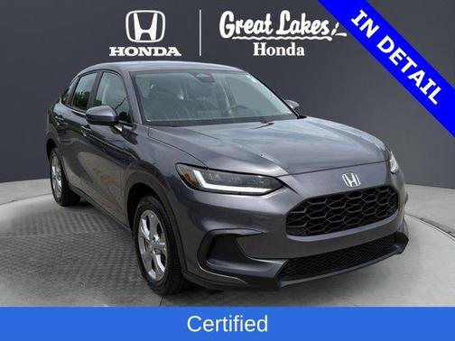 Modern Steel Metallic 2025 Honda HR-V LX