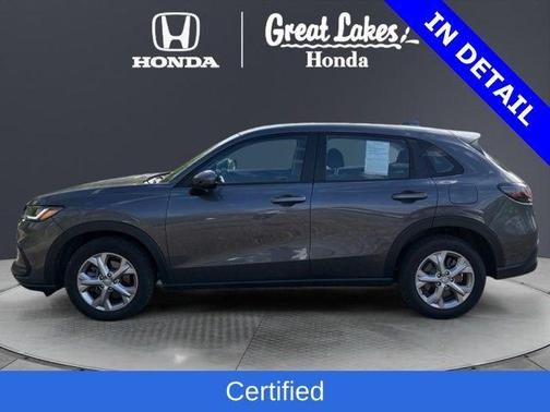 Modern Steel Metallic 2025 Honda HR-V LX