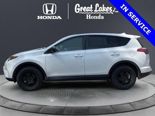 Super White 2017 Toyota RAV4 LE