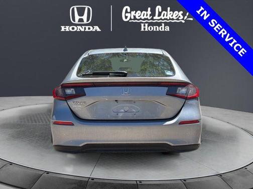 Lunar Silver Metallic 2024 Honda Civic LX