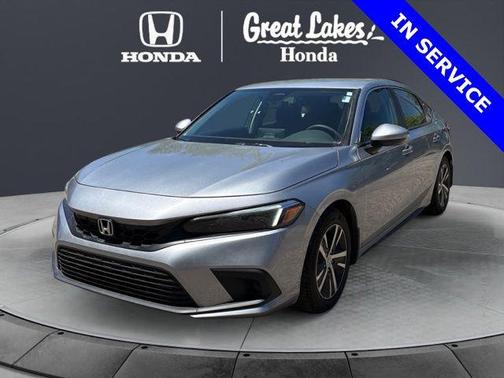 Lunar Silver Metallic 2024 Honda Civic LX