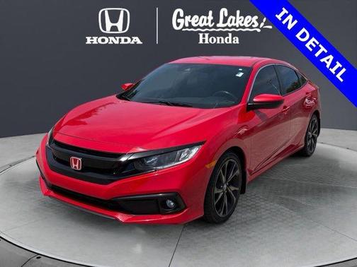 Rallye Red 2019 Honda Civic Sport
