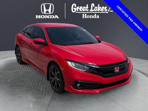 Rallye Red 2019 Honda Civic Sport