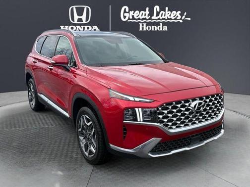 Calypso Red 2021 Hyundai SANTA FE Limited
