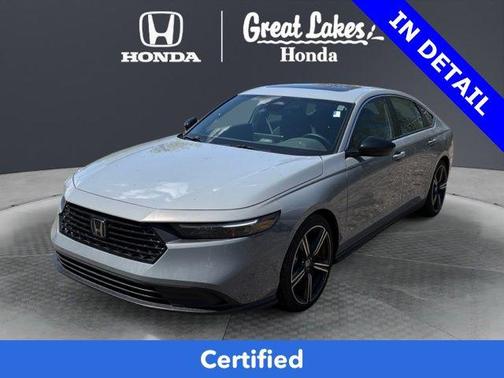 Urban Gray Pearl 2024 Honda Accord Hybrid Sport