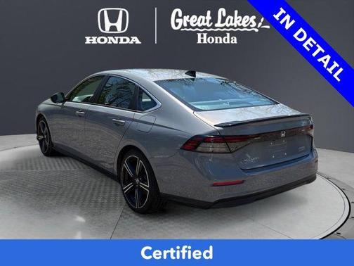 Urban Gray Pearl 2024 Honda Accord Hybrid Sport