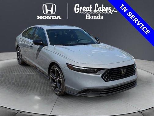 Urban Gray Pearl 2024 Honda Accord Hybrid Sport