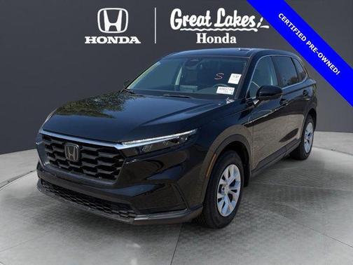 Crystal Black Pearl 2025 Honda CR-V LX AWD