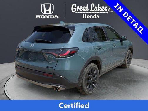Nordic Forest Pearl 2024 Honda HR-V AWD Sport
