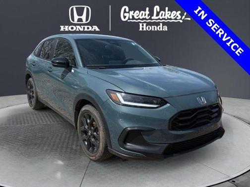 Nordic Forest Pearl 2024 Honda HR-V AWD Sport