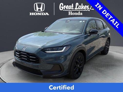 Nordic Forest Pearl 2024 Honda HR-V AWD Sport