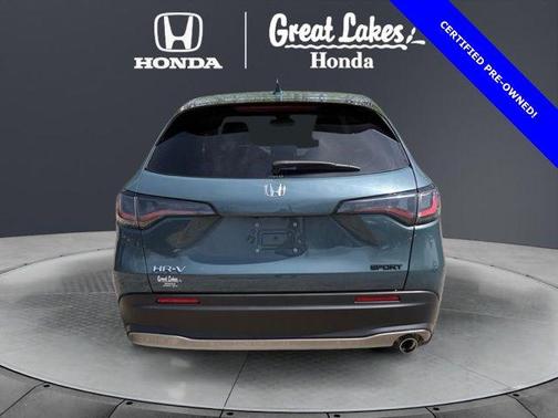 Nordic Forest Pearl 2024 Honda HR-V AWD Sport