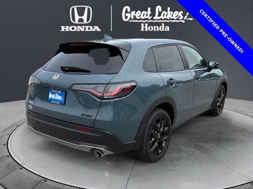 Nordic Forest Pearl 2024 Honda HR-V AWD Sport