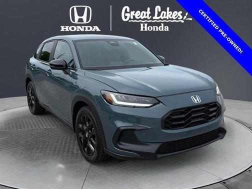 Nordic Forest Pearl 2024 Honda HR-V AWD Sport