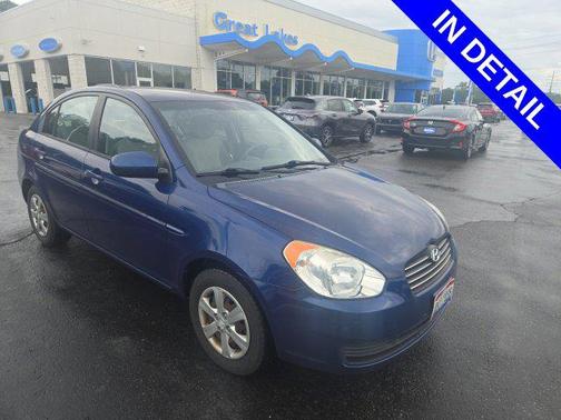 Dark Sapphire Blue 2011 Hyundai Accent GLS