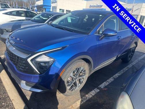 Sapphire Blue 2023 Kia Sportage EX