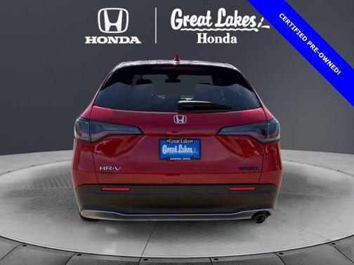 Milano Red 2025 Honda HR-V AWD Sport