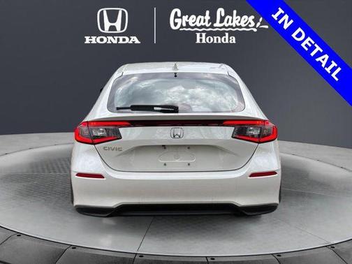 Platinum White Pearl 2024 Honda Civic LX