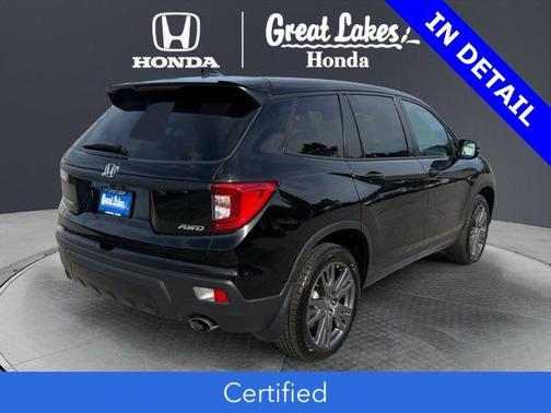 Crystal Black Pearl 2021 Honda Passport AWD EX-L