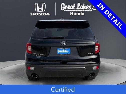 Crystal Black Pearl 2021 Honda Passport AWD EX-L