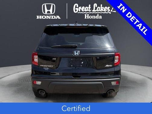 Crystal Black Pearl 2021 Honda Passport AWD EX-L