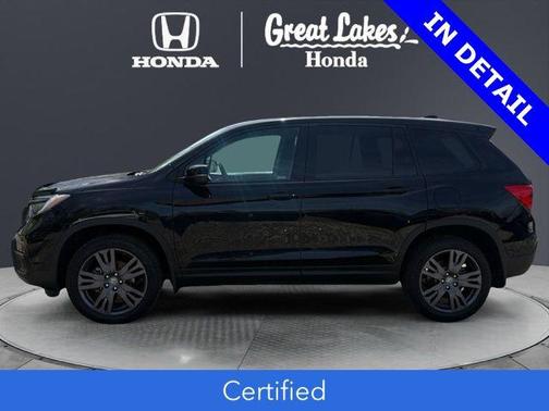 Crystal Black Pearl 2021 Honda Passport AWD EX-L