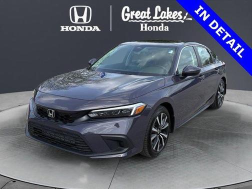 Meteorite Gray Metallic 2024 Honda Civic EX-L