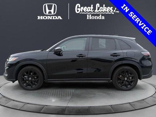 Crystal Black Pearl 2024 Honda HR-V Sport