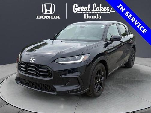 Crystal Black Pearl 2024 Honda HR-V Sport
