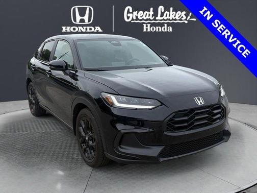 Crystal Black Pearl 2024 Honda HR-V Sport