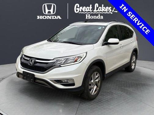 White Diamond Pearl 2016 Honda CR-V EX-L