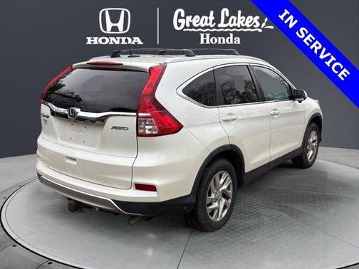 White Diamond Pearl 2016 Honda CR-V EX-L