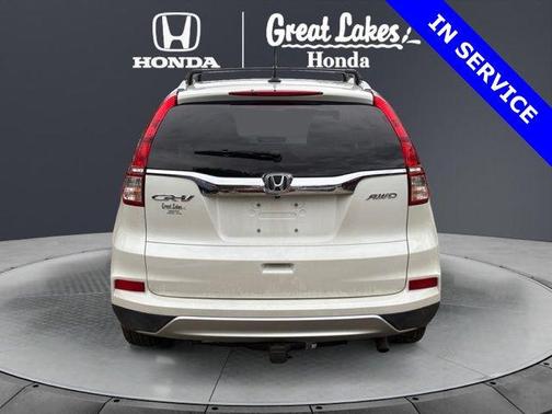 White Diamond Pearl 2016 Honda CR-V EX-L