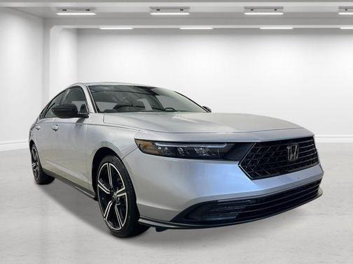 Solar Silver Metallic 2026 Honda Accord Hybrid Sport